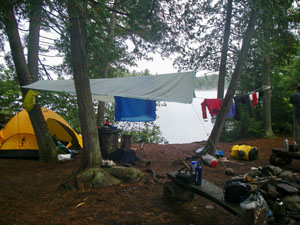Rainy Camp.