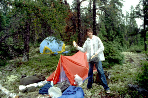 Camp on Mosquito Lake.