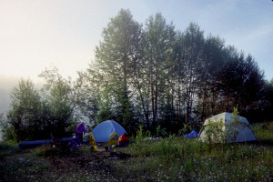Camp at Peterbell.