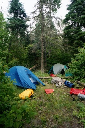 First Campsite.