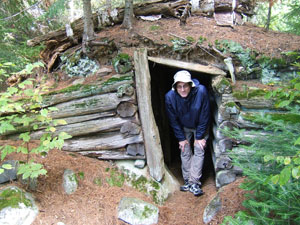 old cabin.