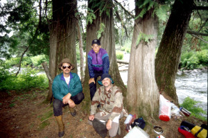 Lunch Among the Cedars.