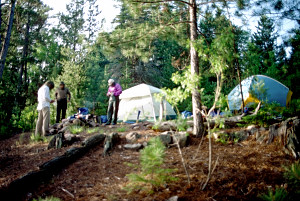 Campsite on the Hill.