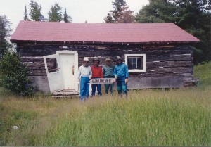 Abandoned Cabins.