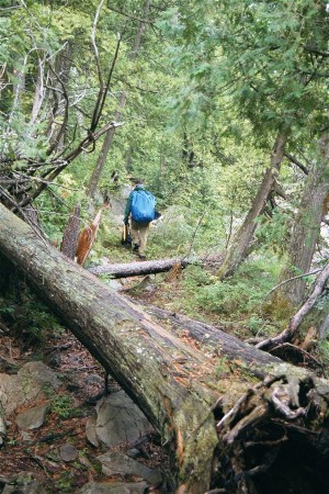 On the Portage Trail.