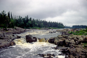 Falls below Upper Beaver Rapids.