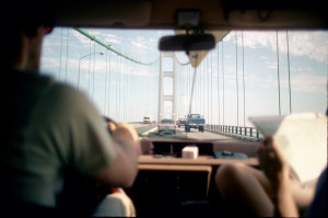 Mackinac Bridge.