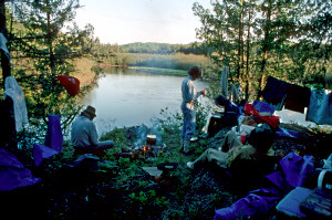 Marsh camp.