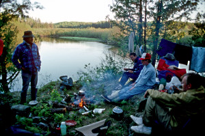 Another view of the marsh camp.