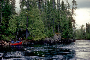 Peninsula portage.