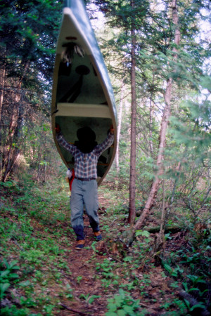 Portage around the gorge.